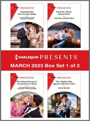 cover image of Harlequin Presents March 2023--Box Set 1 of 2